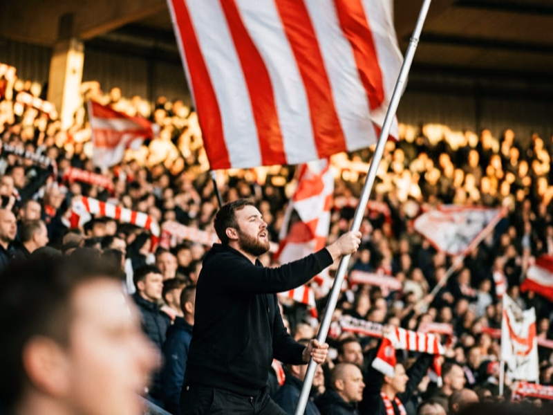 Drapeau XXL de stade format 150 à 230 cm et plus