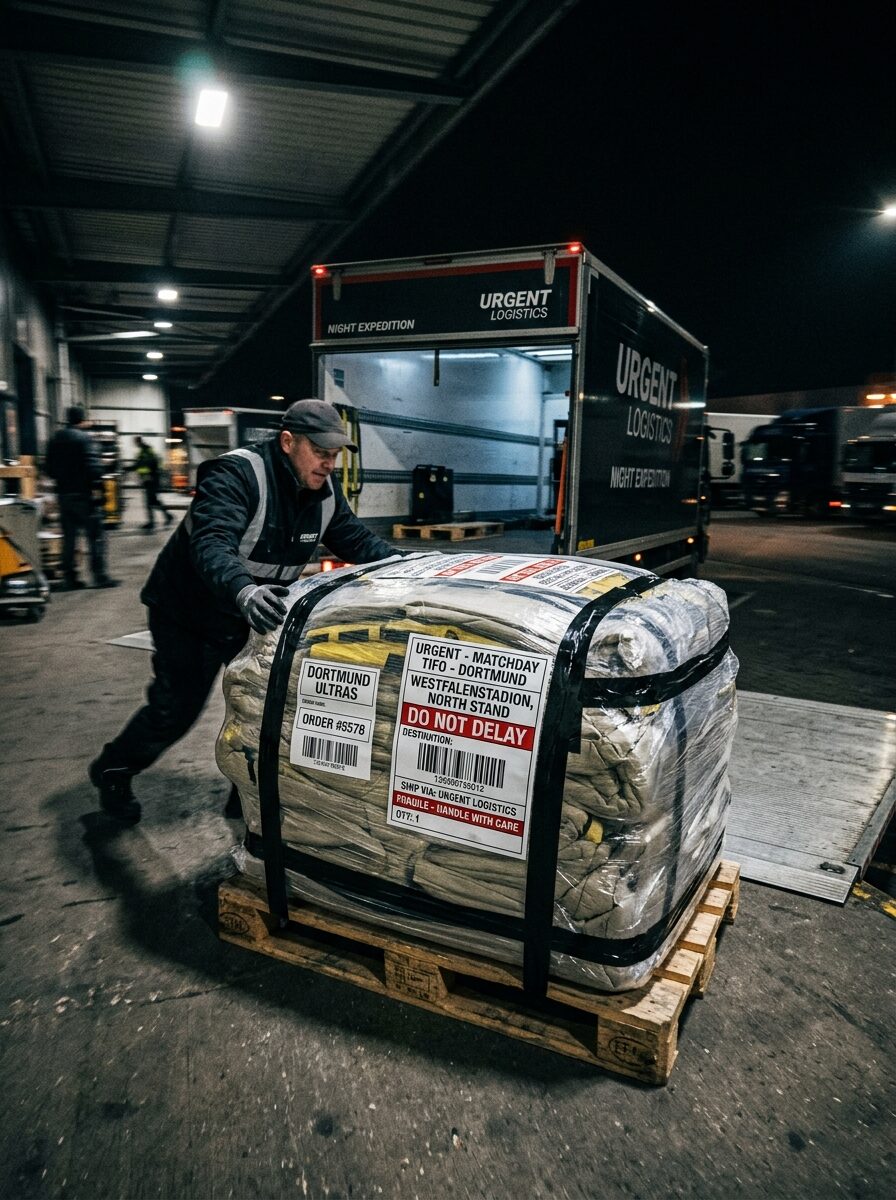 Tifo emballé prêt à livrer en express