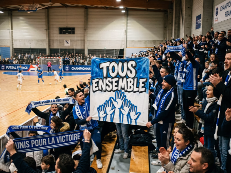 Écharpe supporter classique aux couleurs du club