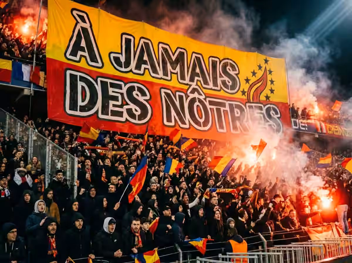 Tifo et football